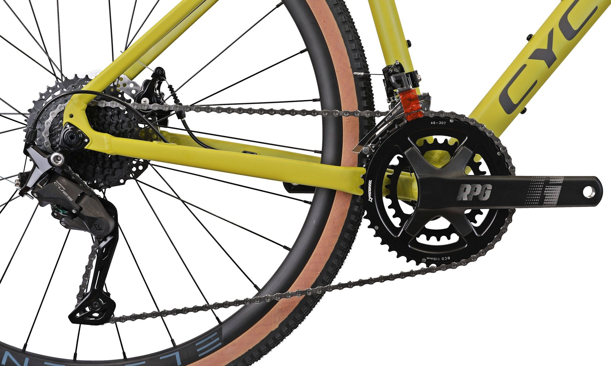 Велосипед CYCLONE RTX 28" (700c), размер M, рама 54, год 2026, оливковый (матовый) 5