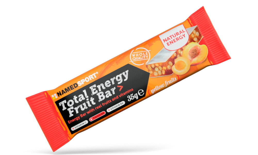 Фотографія Енергетичний батончик Namedsport TOTAL ENERGY FRUIT BAR 35 г Жовті фрукти