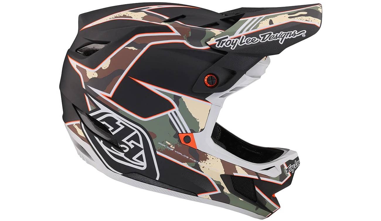 Вело шлем TLD D4 COMPOSITE размер L (56-57 см) Matrix Camo ARMY Green 3