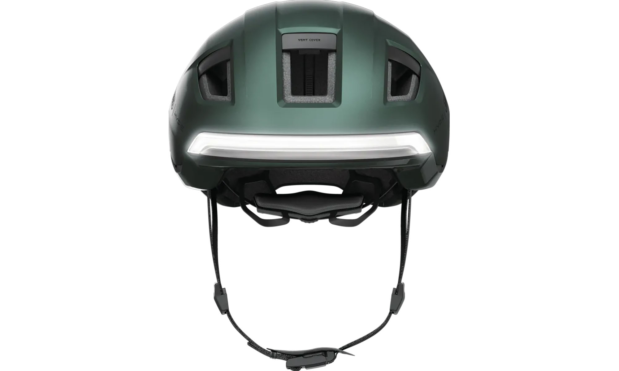 Велошлем ABUS HYP-E jungle green, размер M (54-58 см), зеленый 6 Велошлем ABUS HYP-E jungle green, размер M (54-58 см), зеленый 6