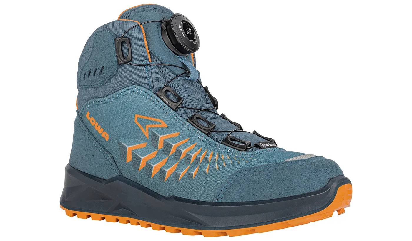Черевики LOWA Ferrox GTX MID Jr petrol-mango розмір 37.0 5