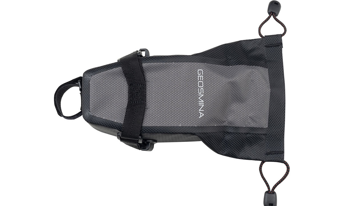 Фотография Сумочка подседельная GEOSMINA Saddle Tool Bag 0.6 Liters 14x8.5x6cm 90g 3