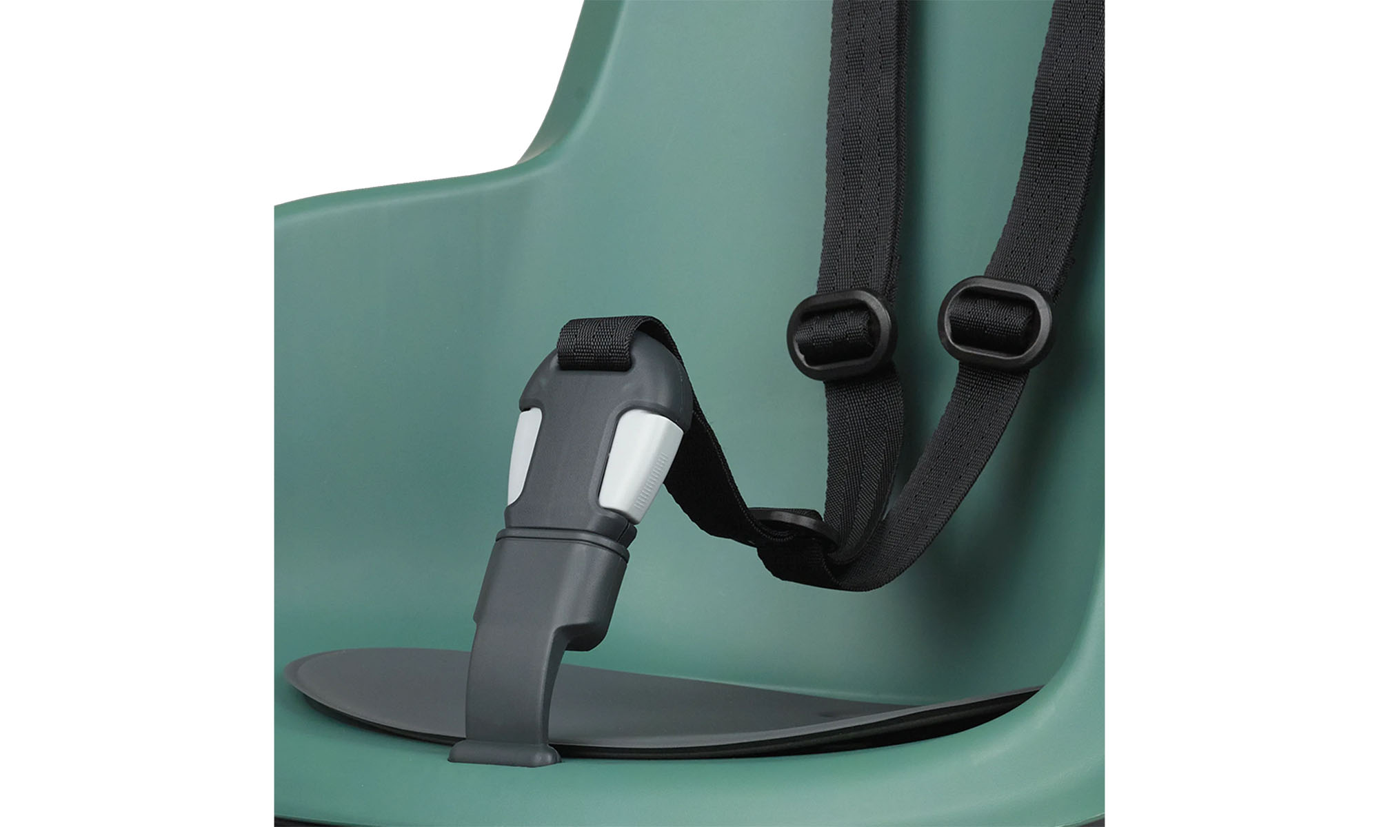 Детское велокресло Bobike GO Frames RS Reclining System - заднее сиденье на раму, мятное 3