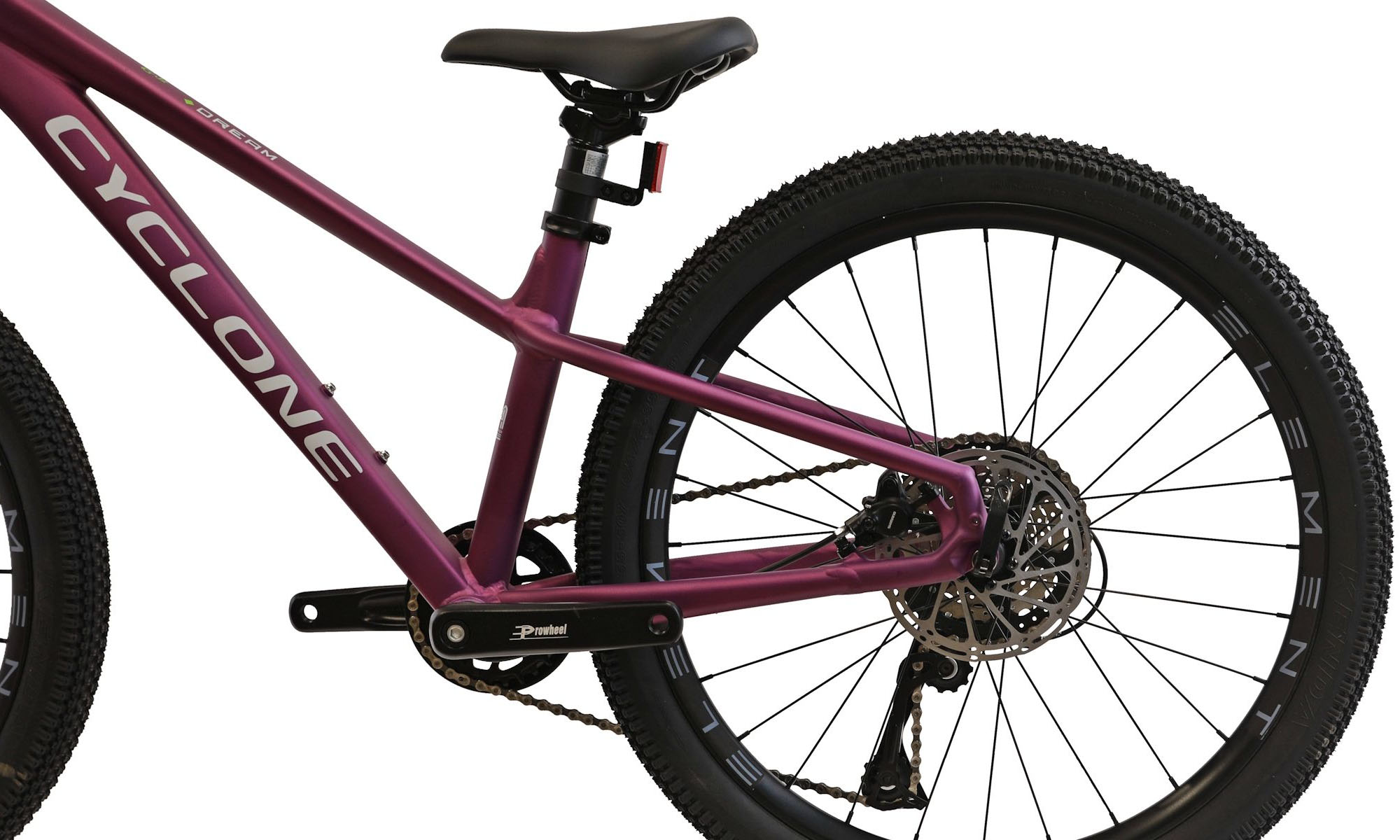 Велосипед CYCLONE DREAM 24", размер XXS, рама 12", 2025, Фіолетовий (мат) 2