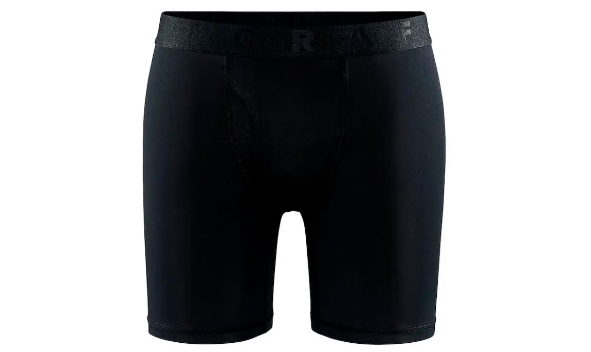 Фотография Мужское белье Craft Core Dry Boxer 6-Inch размер L, сезон AW 23, черный