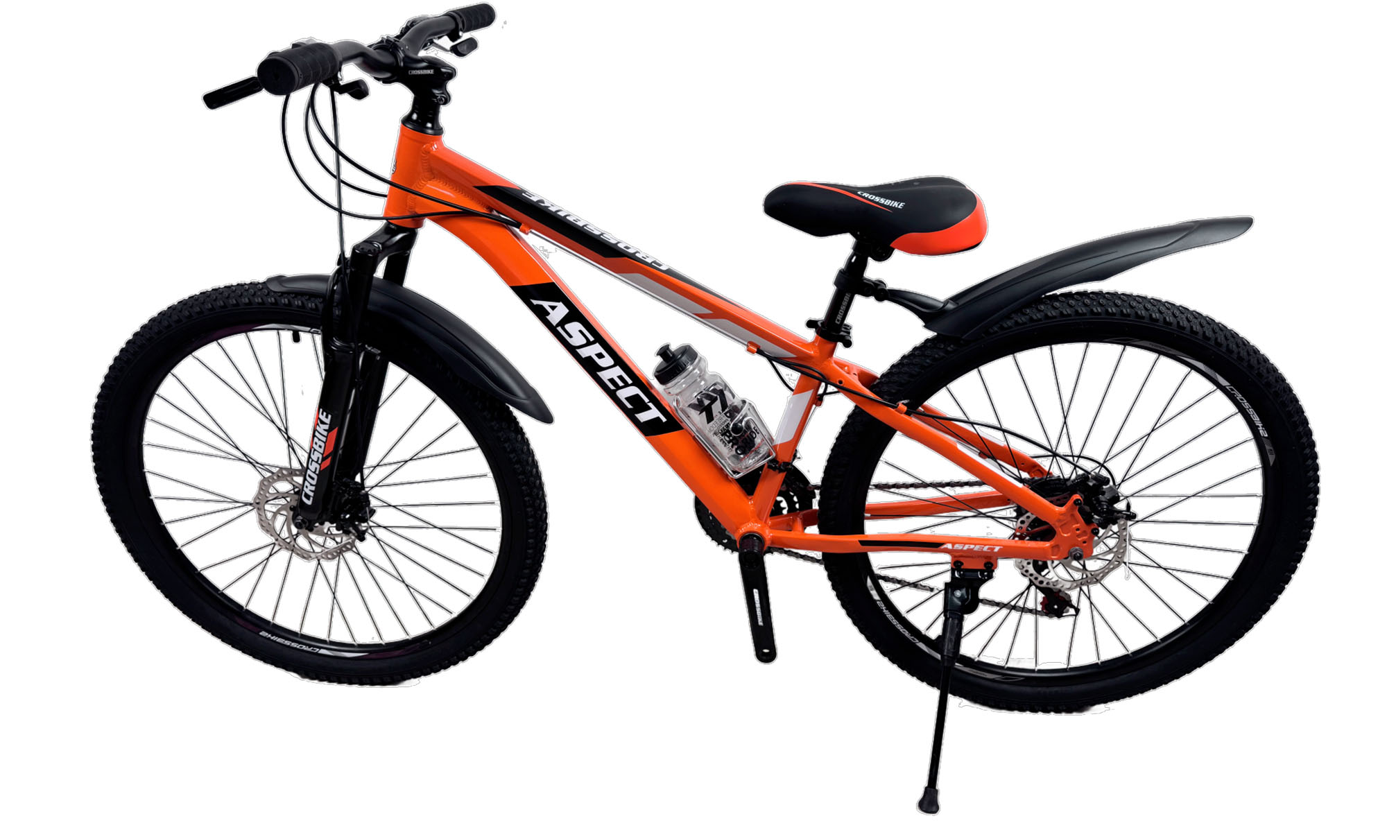 Велосипед CrossBike Aspect 26", размер XS, рама 13", год 2026, Оранжевый 2