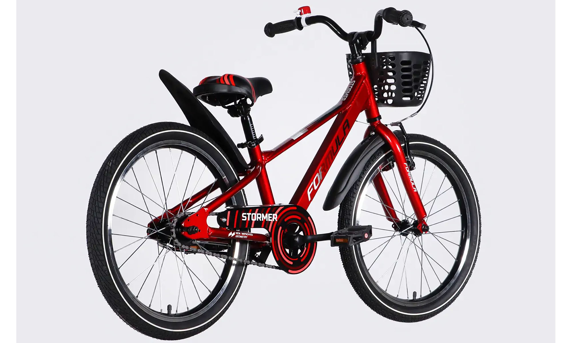 Велосипед Formula Kid STORMER BH 20", размер XXS, рама-10", год 2026, красный 3