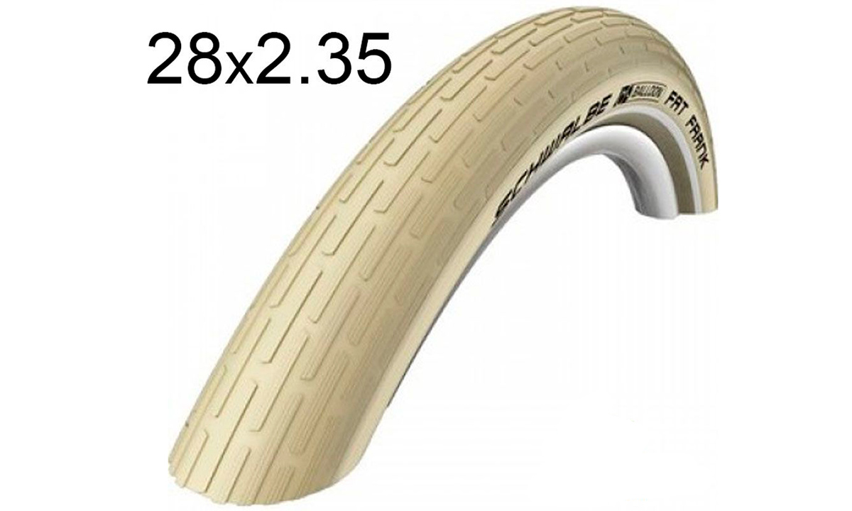 Фотография Покрышка Schwalbe 26x2.35 (60-559) FAT FRANK HS375 KevlarGuard C/C+RT SBC 50EPI бежевый