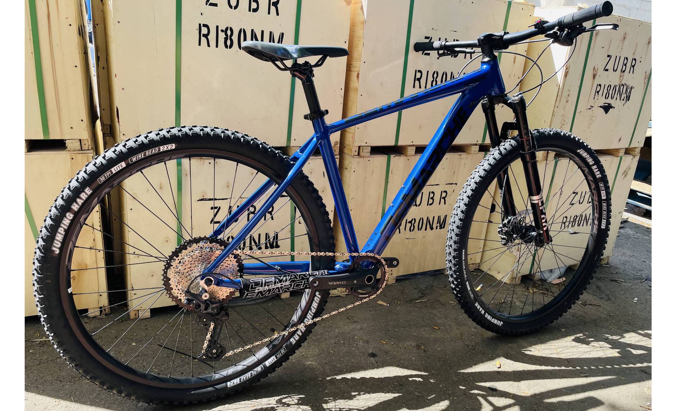 Велосипед DeMARCHE Warrior 29" розмір L 2022 Синій 10 Велосипед DeMARCHE Warrior 29" розмір L 2022 Синій 10