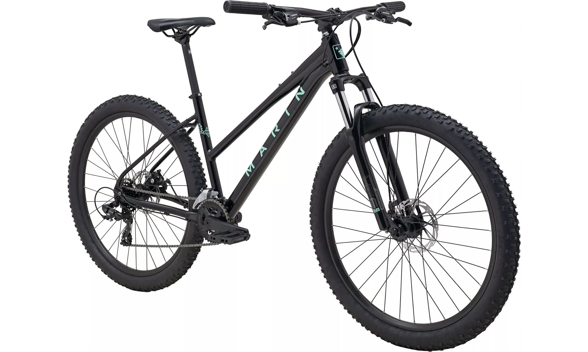 Велосипед Marin BOLINAS RIDGE 1 ST 27,5", розмір S, рік 2026, чорний 2