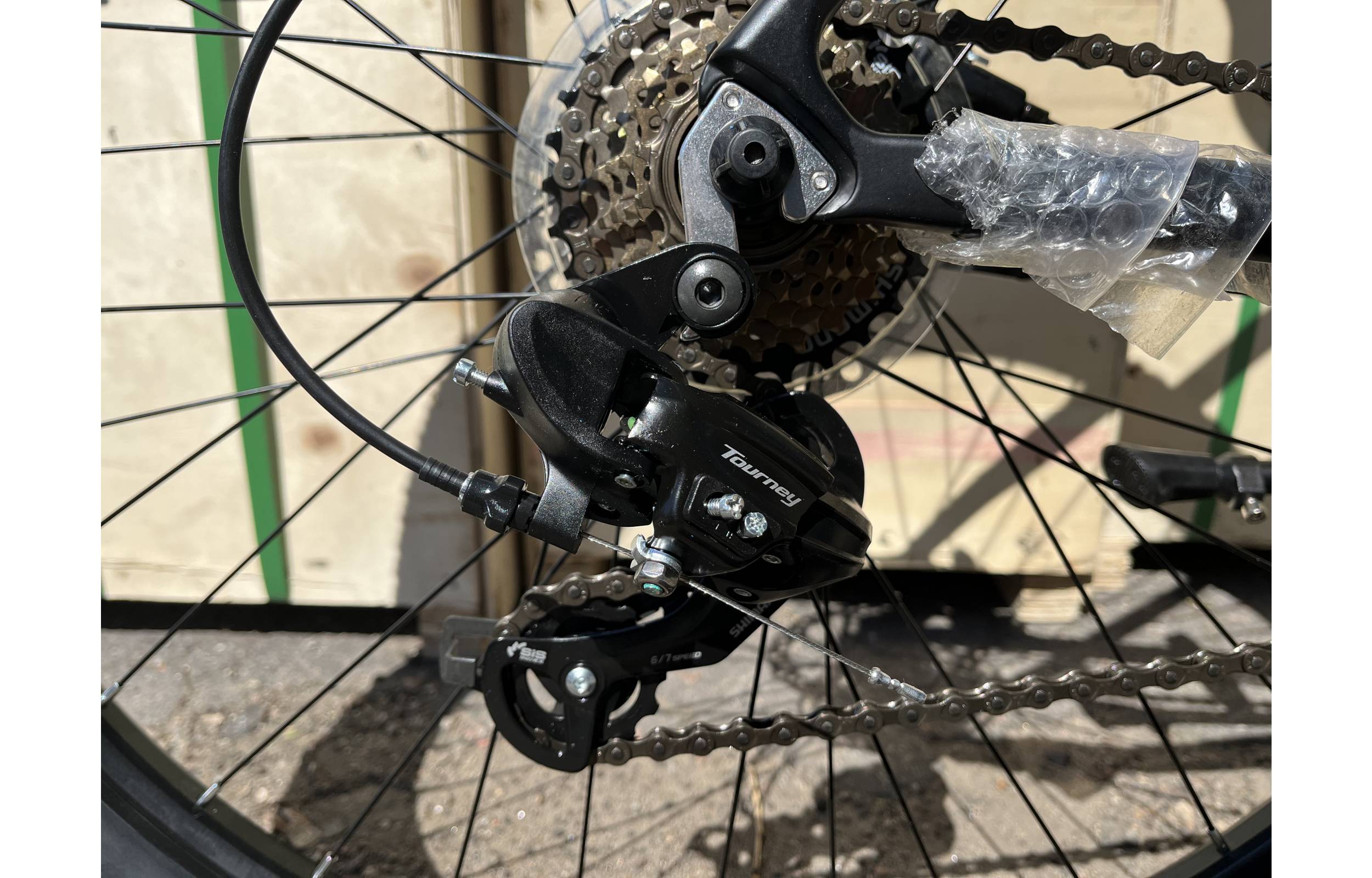 Велосипед Crosser MT-041 3х7 27,5" размер L рама 19 2022 Серый 6