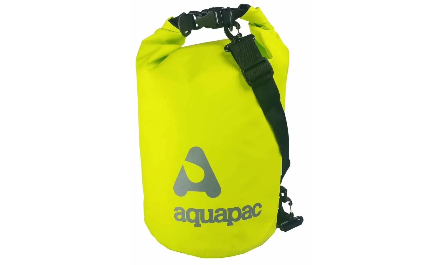 Гермомішок AQUAPAC з ремнем через плече Trailproof Drybag - 15L (acid green) w/strap зелений 