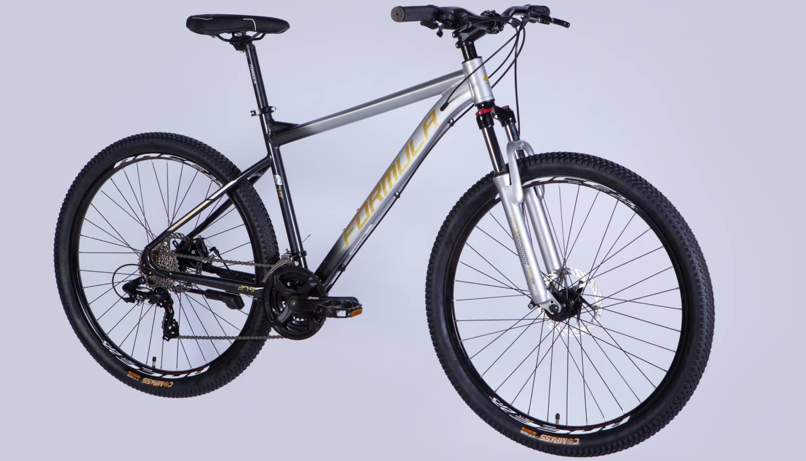 Велосипед Formula F-1 DD 27,5" размер L рама 19" 2025 Серо-черный 4 Велосипед Formula F-1 DD 27,5" размер L рама 19" 2025 Серо-черный 4