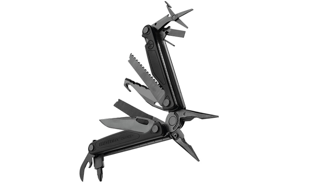 Мультиинструмент LEATHERMAN CHARGE PLUS BLACK, синтетический чехол, картонная коробка 2 Мультиинструмент LEATHERMAN CHARGE PLUS BLACK, синтетический чехол, картонная коробка 2