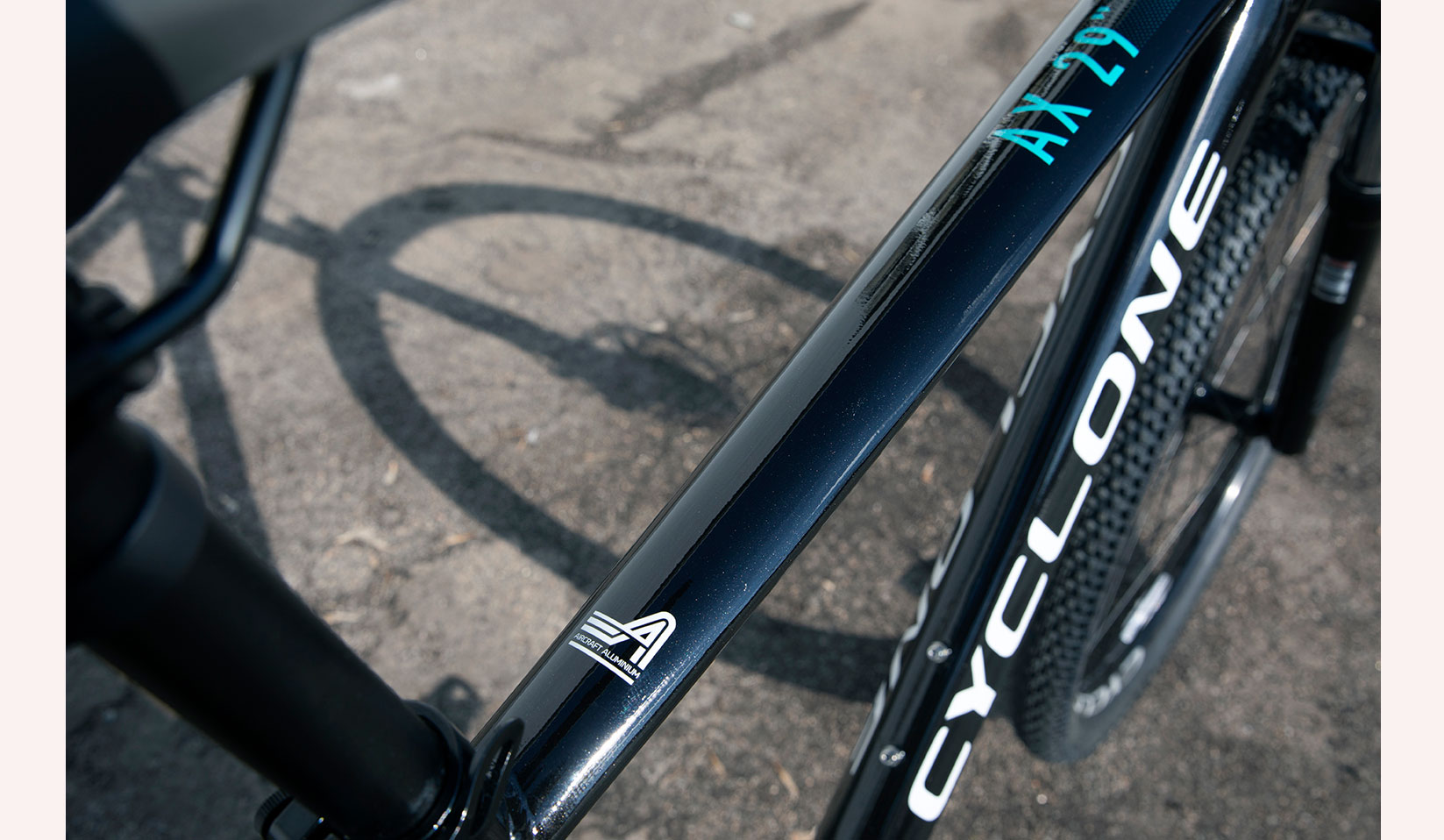 Велосипед Cyclone AX 29" размер L рама 20” 2022 Черный 3