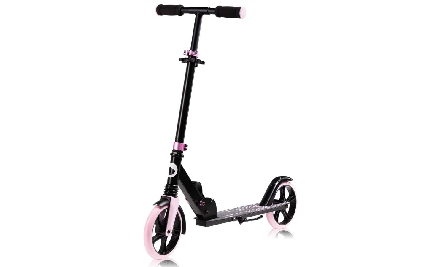 Детский самокат Lionelo Luca BLACK CARBON PINK 5