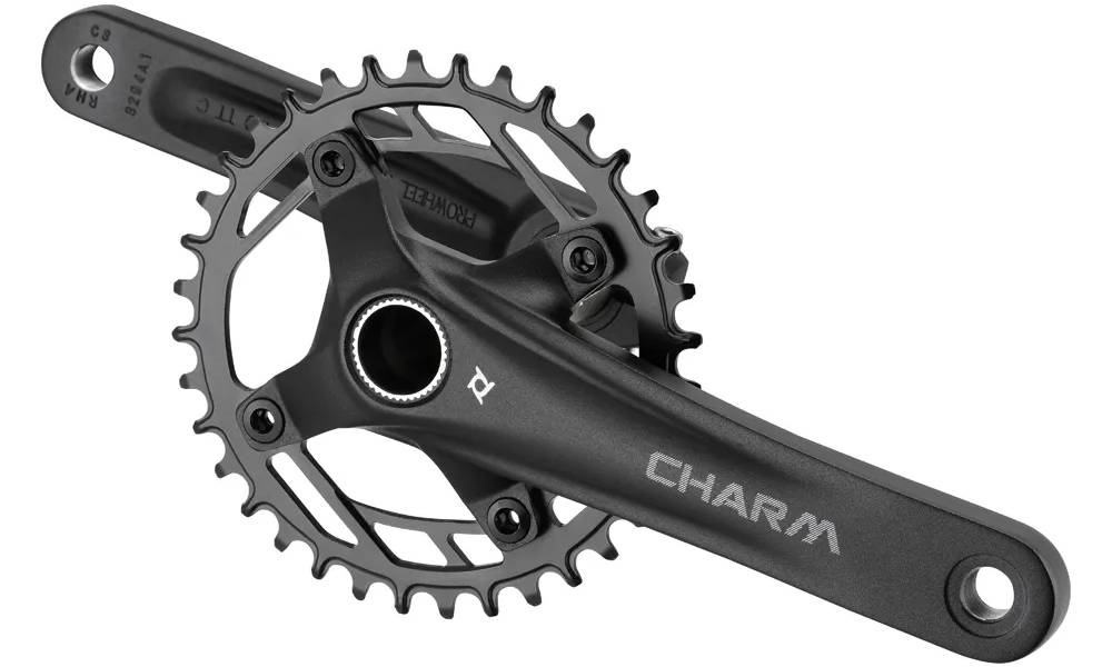 Комплект шатунов PROWHEEL CHARM-FD04S-TT, (11S / 10S / 9S), 175mm, 34T black Комплект шатунов PROWHEEL CHARM-FD04S-TT, (11S / 10S / 9S), 175mm, 34T black