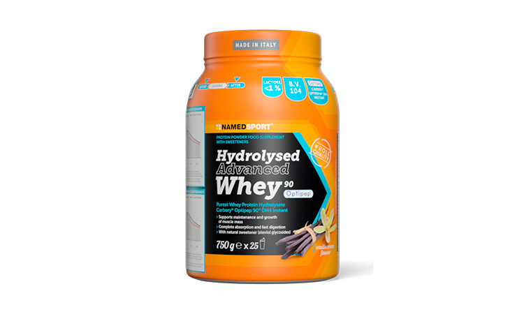 Фотографія Протеїн Namedsport HYDROLYSED ADVANCED WHEY 750 г Ваніль