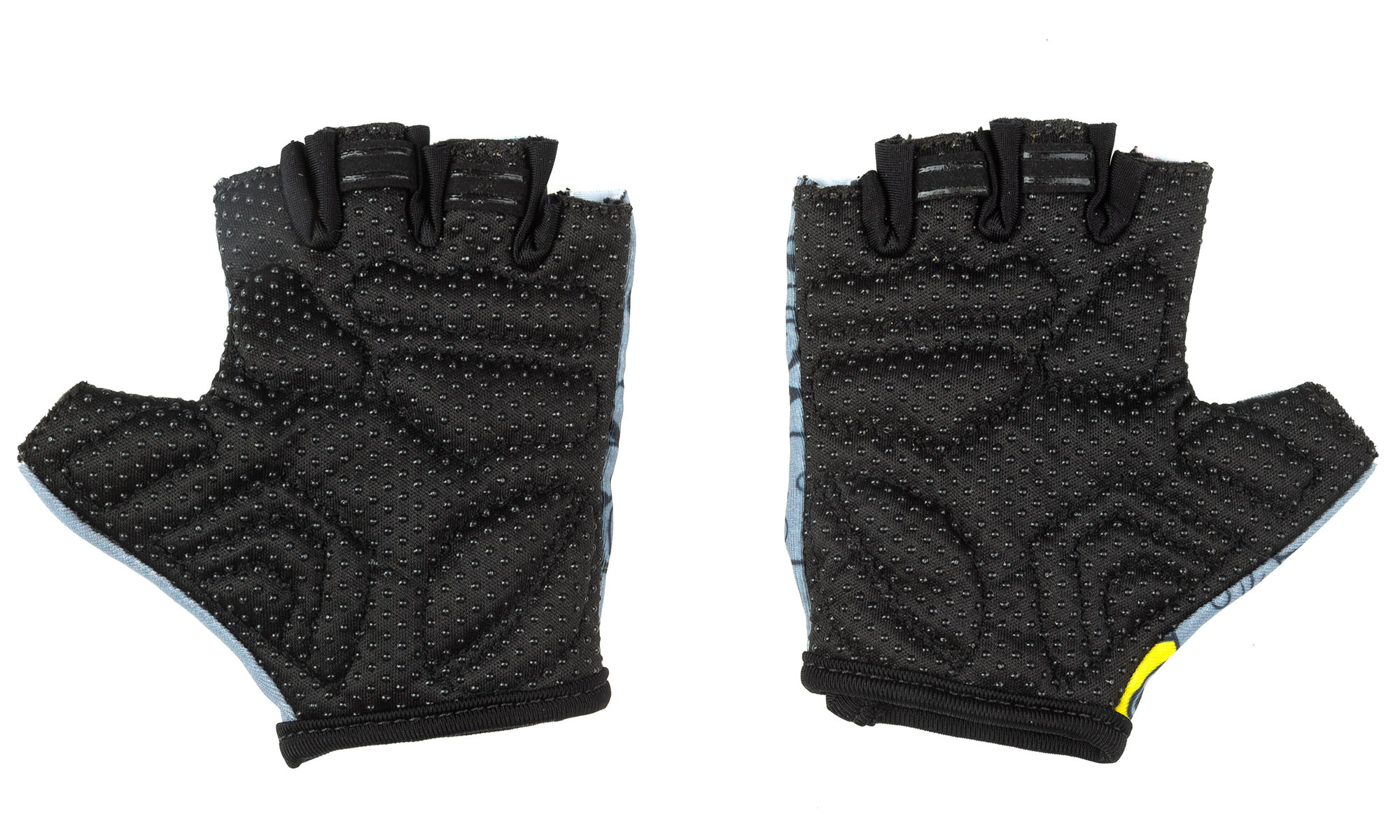 Перчатки детские ONRIDE Gem Котики, цвет серый / сине-желтый, размер 8Y 2