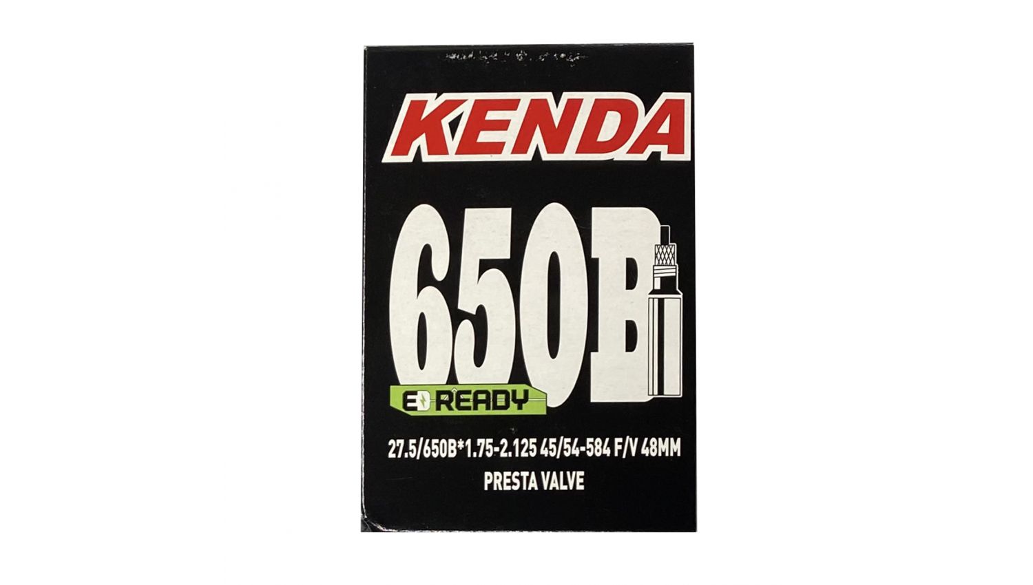 Камера KENDA 27.5x1.75-2.125,F/V-48мм, 45/54-584, в коробке 2 Камера KENDA 27.5x1.75-2.125,F/V-48мм, 45/54-584, в коробке 2