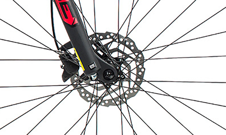 Велосипед Orbea MX50 ENT 27,5" розмір М 2021 Синьо-червоний 2