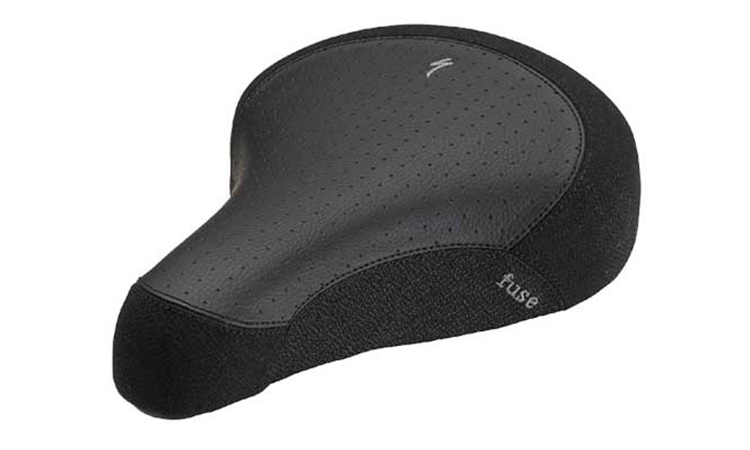 Фотография Седло Specialized FUSE SL JUMPING SADDLE 9MM CRMO RAIL, черное