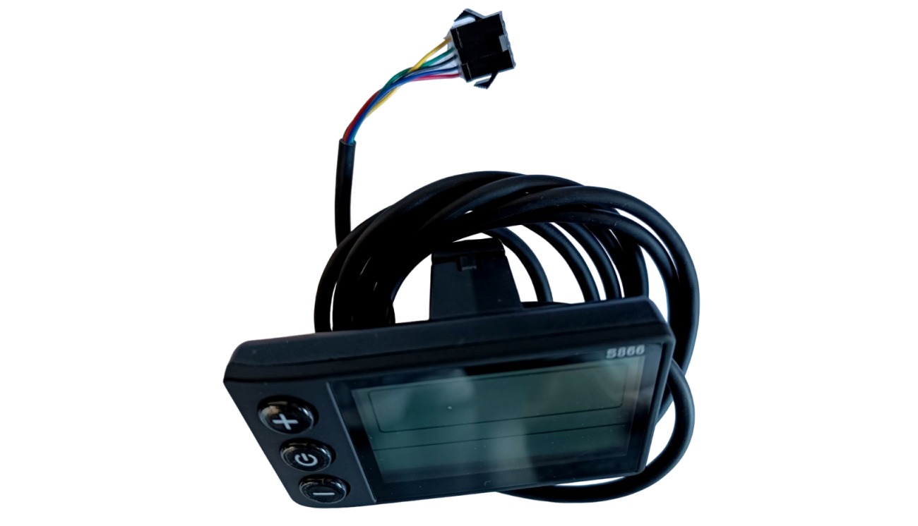 S866 LCD5 24, 36, 48 В Чорний дисплей 2