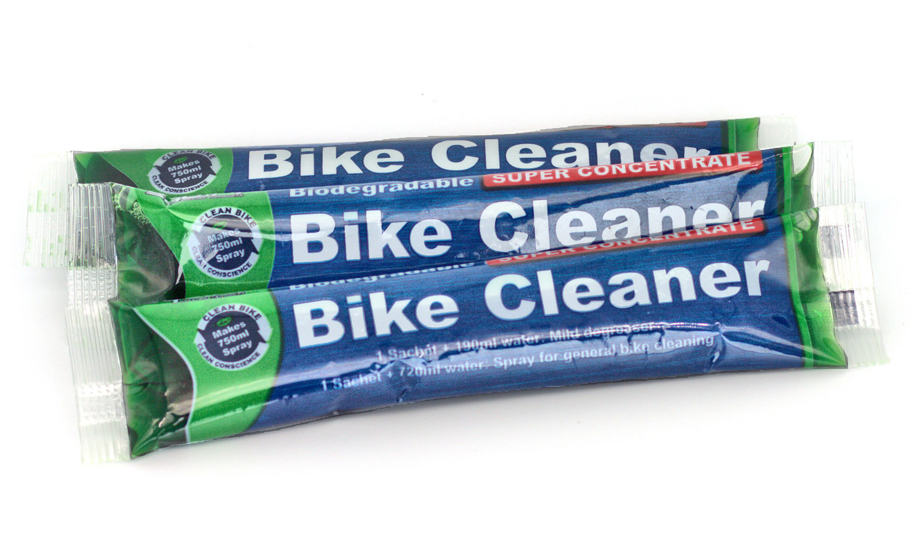 Фотография Очиститель (дегризер) Squirt Bio Bike Cleaner Super Concentrate 30 мл х 50 шт / коробка