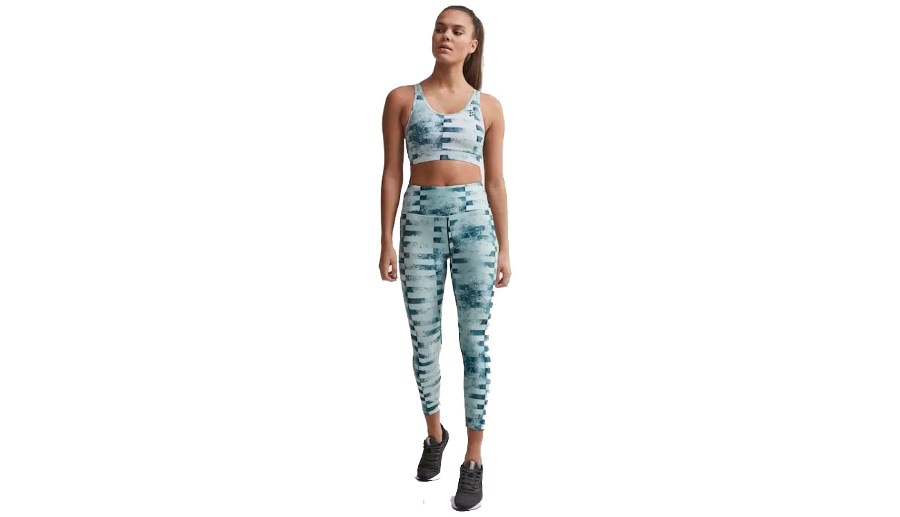 Жіночий топ Craft Training Bra Classic, розмір XXS, сезон SS 19, сіро-білий 5