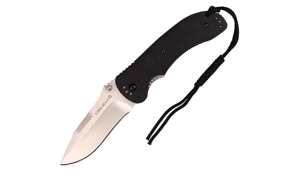 Фотография Складной нож Ontario Utilitac II JPT-3R SP черный