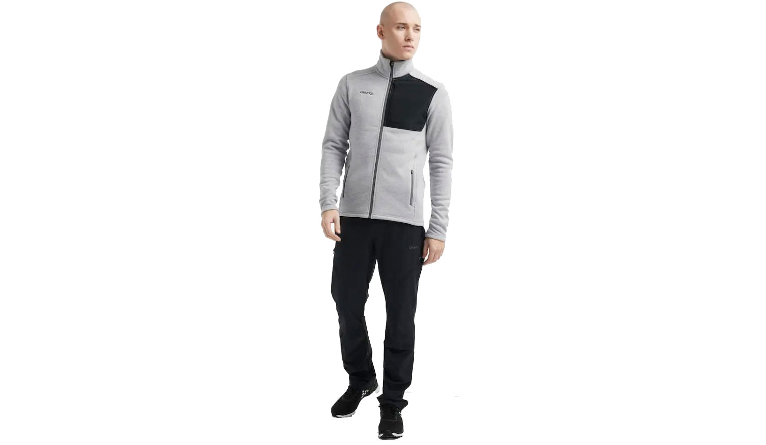 Кофта Craft ADV EXPLORE HEAVY FLEECE мужская, размер М, сезон AW 22, белый 3
