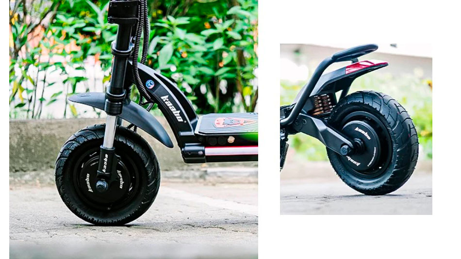 Фотография Электросамокат Kaabo Wolf Warrior X PLUS 3
