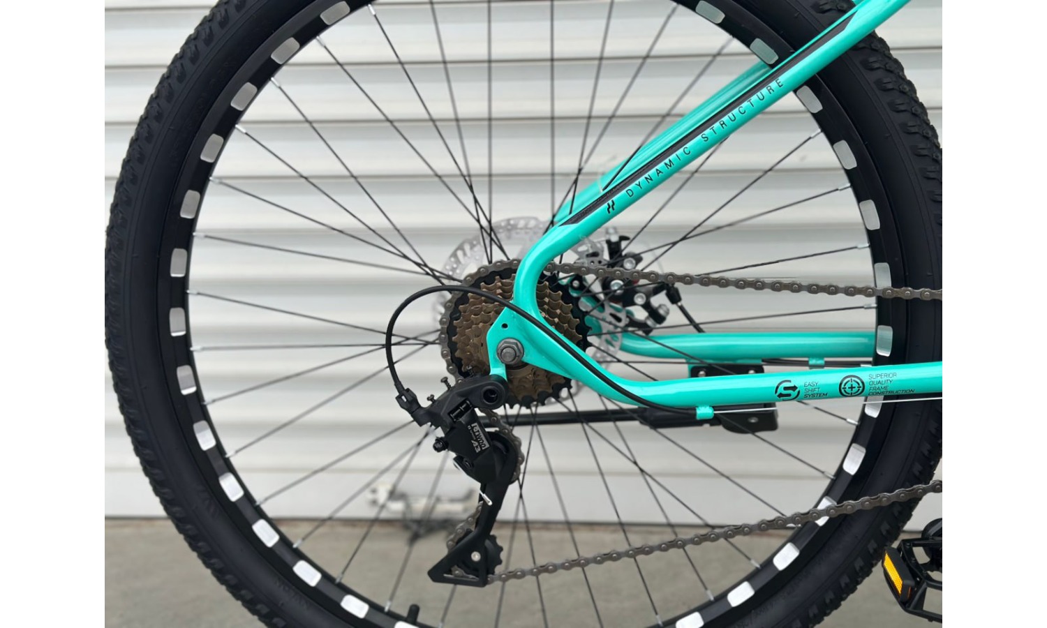 Велосипед Toprider Trail 550 26" розмір S рама 15 2023 Аква 6