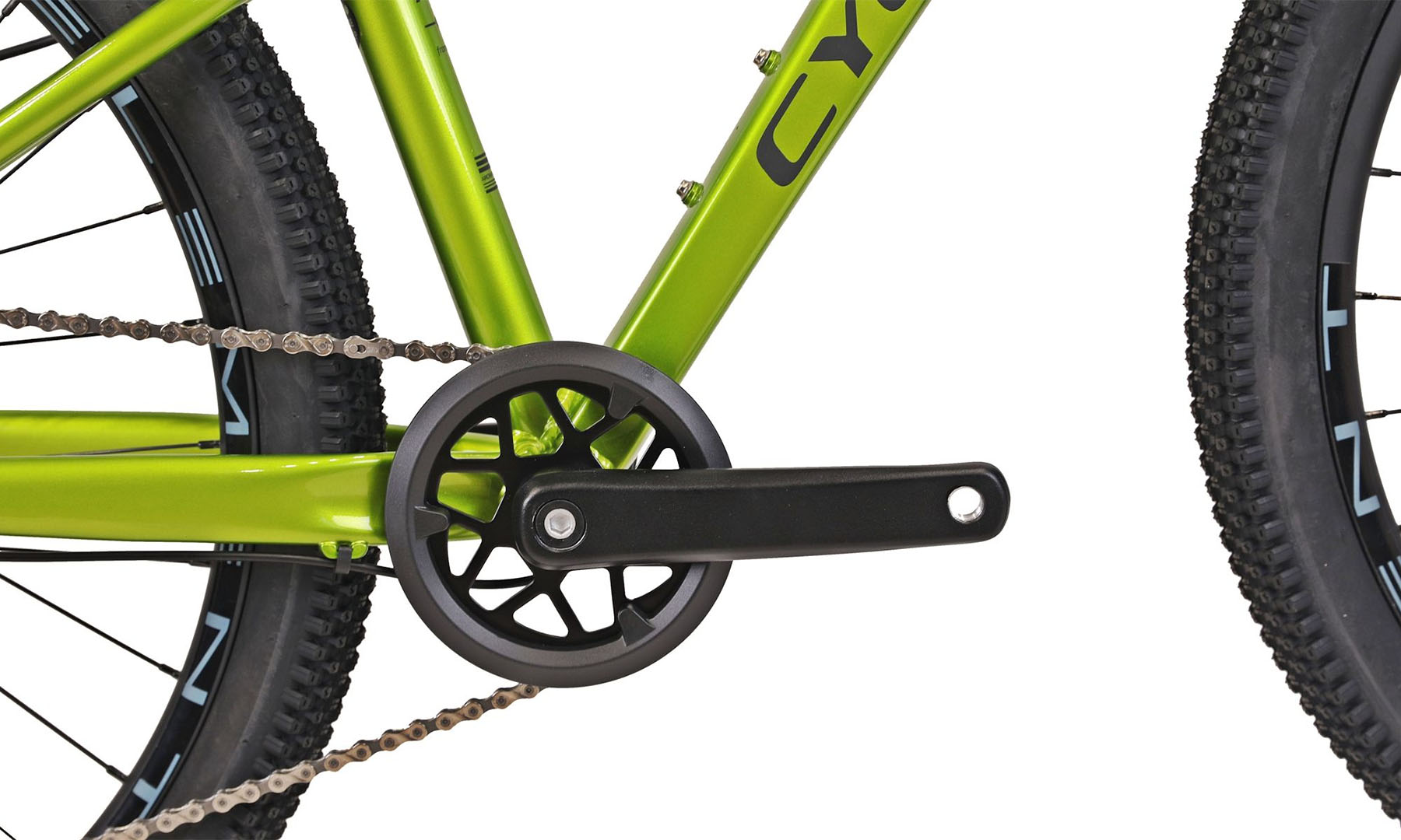 Велосипед Cyclone RX 26" размер рамы XS 2024 Салатовый 8