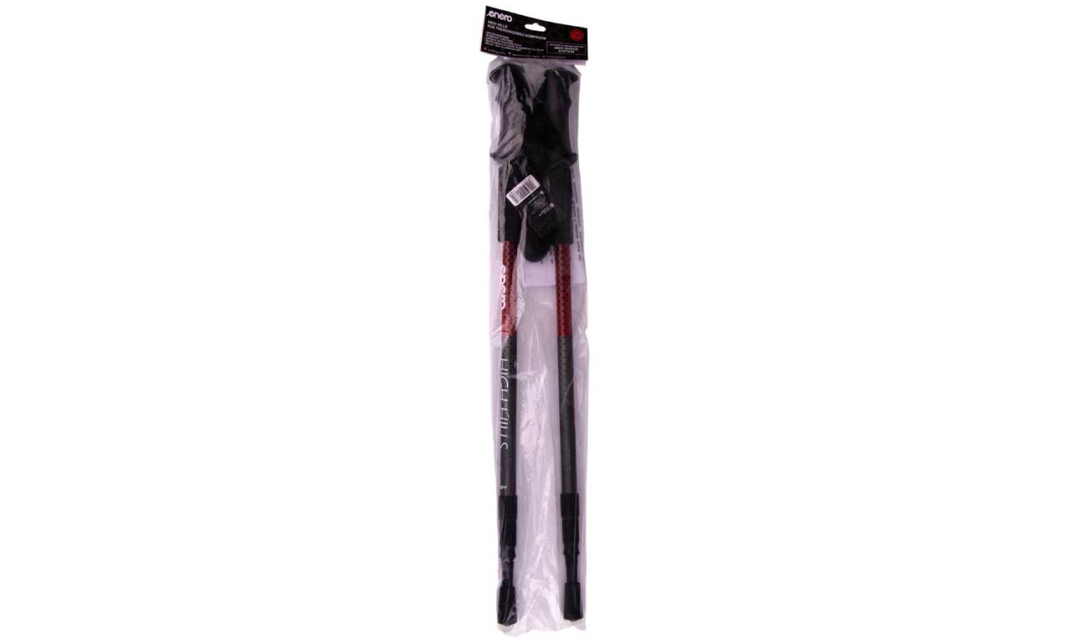 Трекінгові палиці Enero Anti Shock 110 - 135см, сірий 5 Трекінгові палиці Enero Anti Shock 110 - 135см, сірий 5