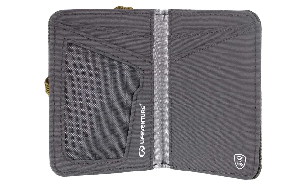 Фотографія Гаманець Lifeventure Recycled RFID Card Wallet olive 3