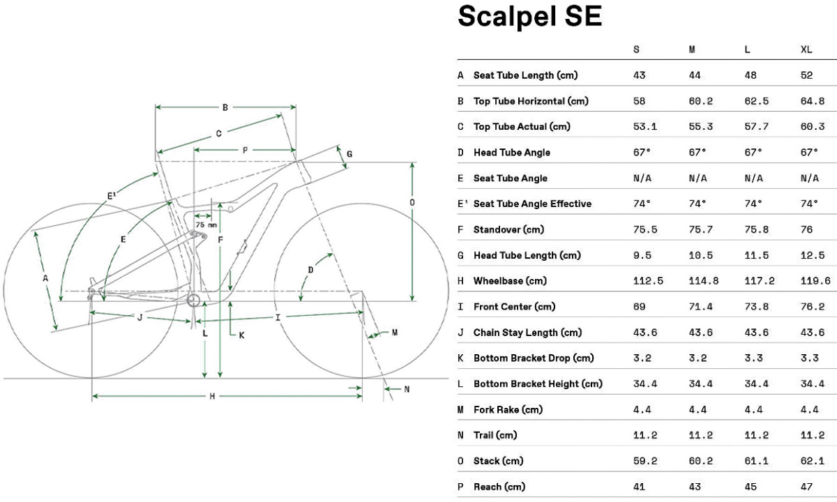 Велосипед Cannondale SCALPEL Carbon SE 2, 29", рама S 2023 черный 8 Велосипед Cannondale SCALPEL Carbon SE 2, 29", рама S 2023 черный 8