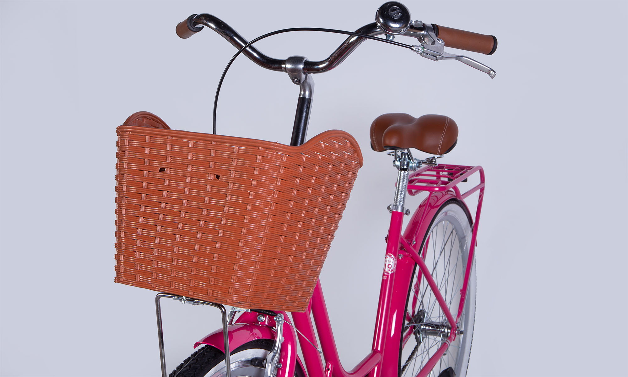 Велосипед Dorozhnik RETRO Velosteel 28", размер L, рама 19", 2025, розовый  2