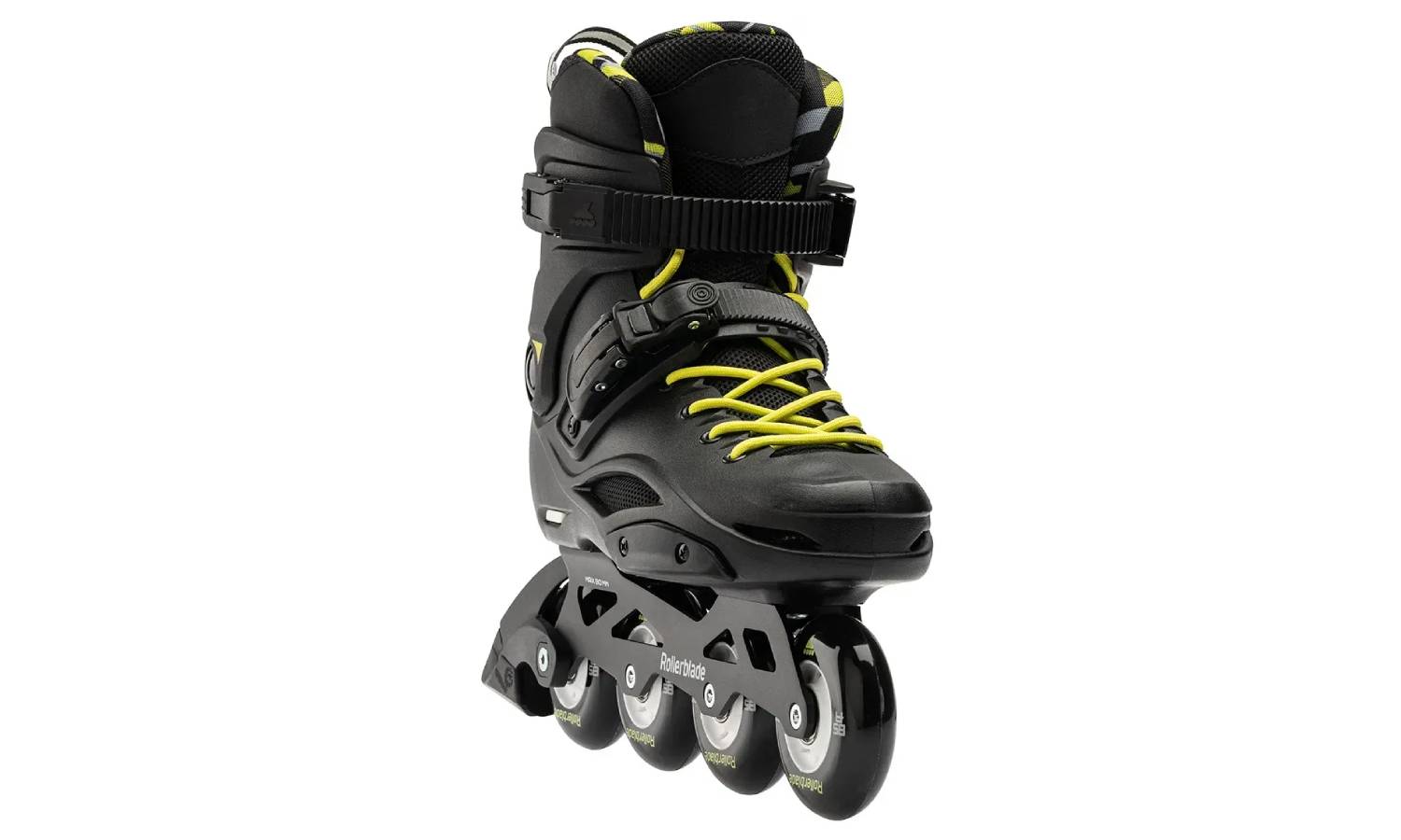 Ролики Rollerblade RB Cruiser 2023 black-neon yellow 260 4
