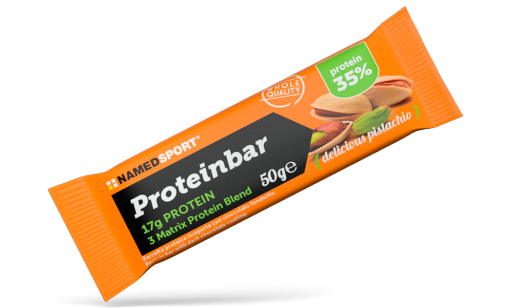 Фотография Протеиновый батончик 35% Namedsport PROTEINBAR 50 г Фисташки