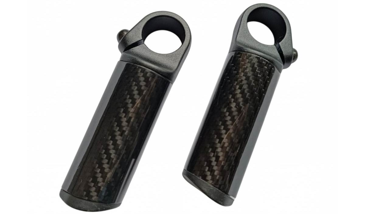 Ріжки AL Bar Ends 80мм/22.2мм чорний 3