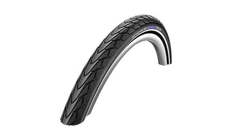 Фотографія Покришка 28x1.35 (35-622) Schwalbe MARATHON RACER HS429 B/B-SK+RT SpC, 67EPI black