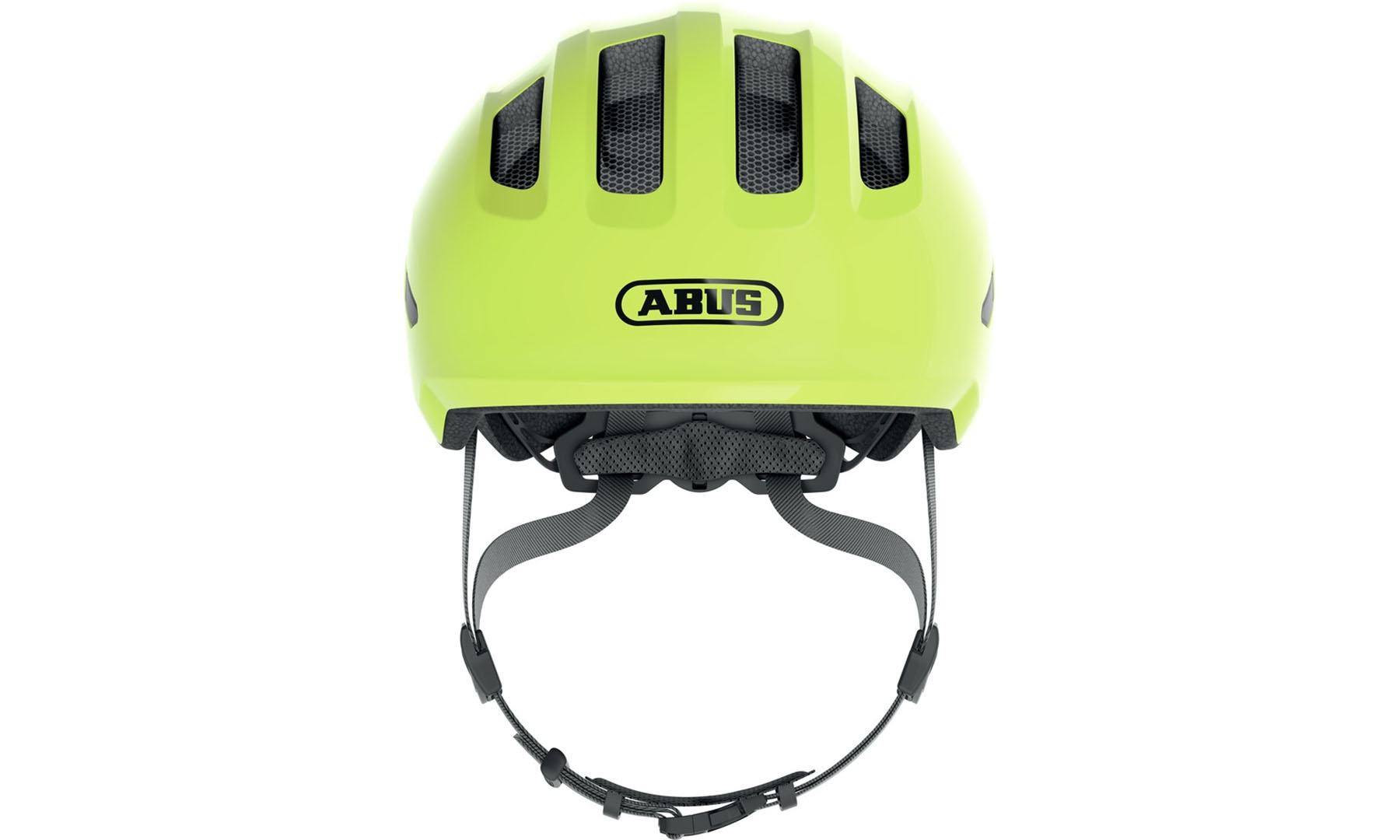 Велошлем детский ABUS SMILEY 3.0 Shiny Yellow, размер M (50-55 см), глянцевый желтый 2