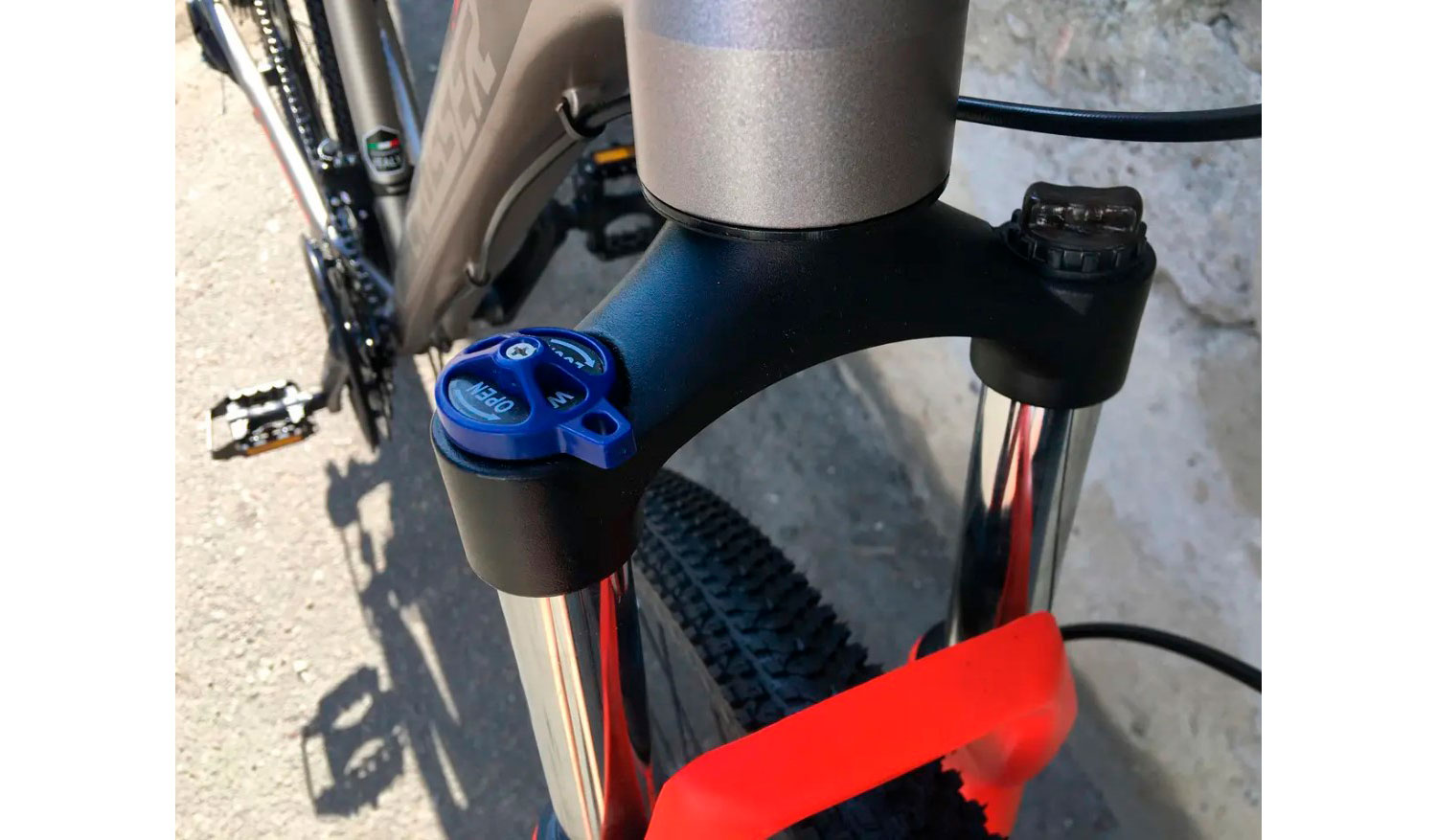 Велосипед Crosser Solo 2 26" розмір М рама 17 2021 Сіро-червоний 3