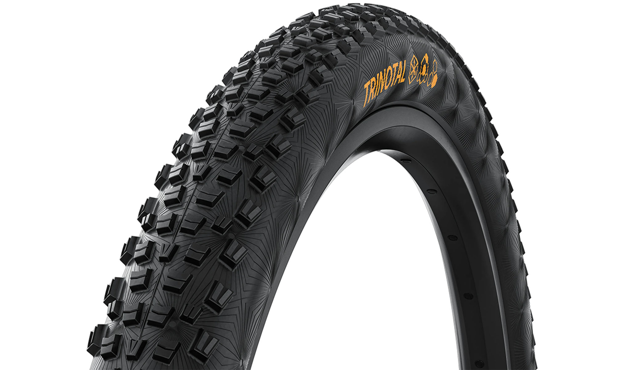 Покрышка бескамерная Continental Trinotal Race Rapid 29" | 29 X 2.40, черная складная, skin Покрышка бескамерная Continental Trinotal Race Rapid 29" | 29 X 2.40, черная складная, skin