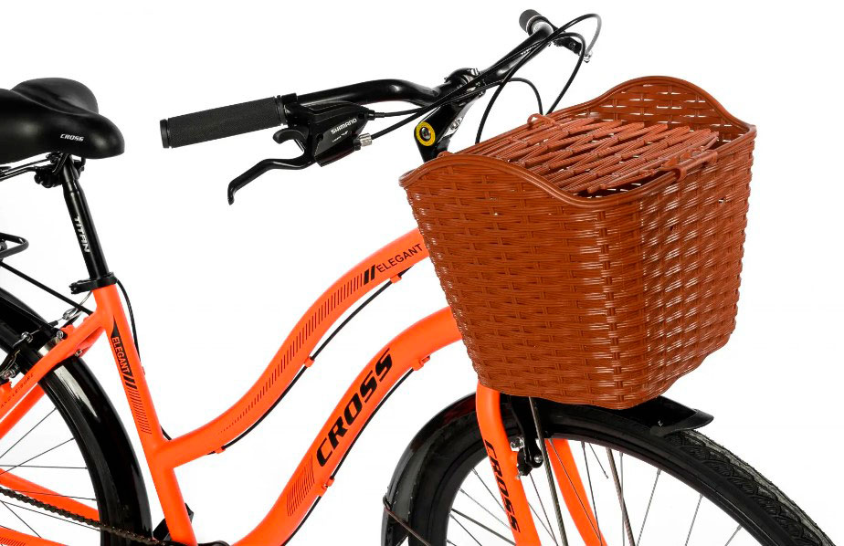 Фотография Велосипед Cross Elegant 28" размер М рама 18 2022 Оранжевый 4