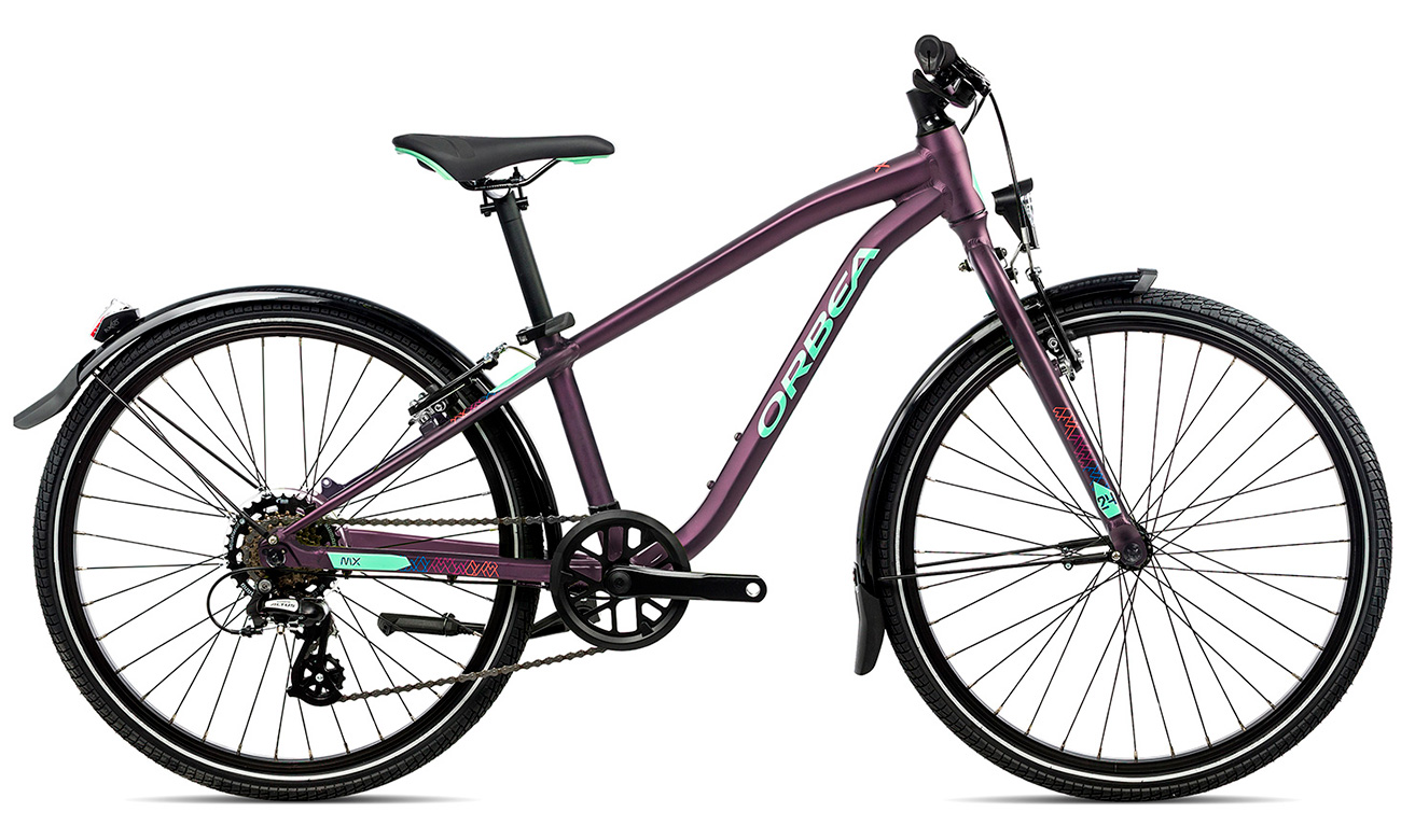 Фотография Подростковый велосипед Orbea MX Park 24" (2021) 2021 Фиолетовый