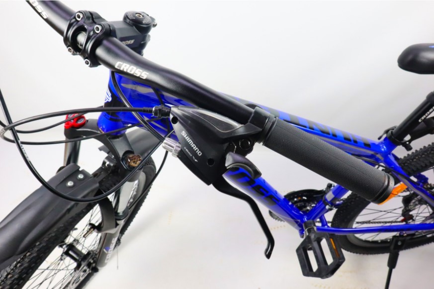 Фотографія Велосипед Cross Hunter 24" розмір XS рама 12.5 2022 Синій 2