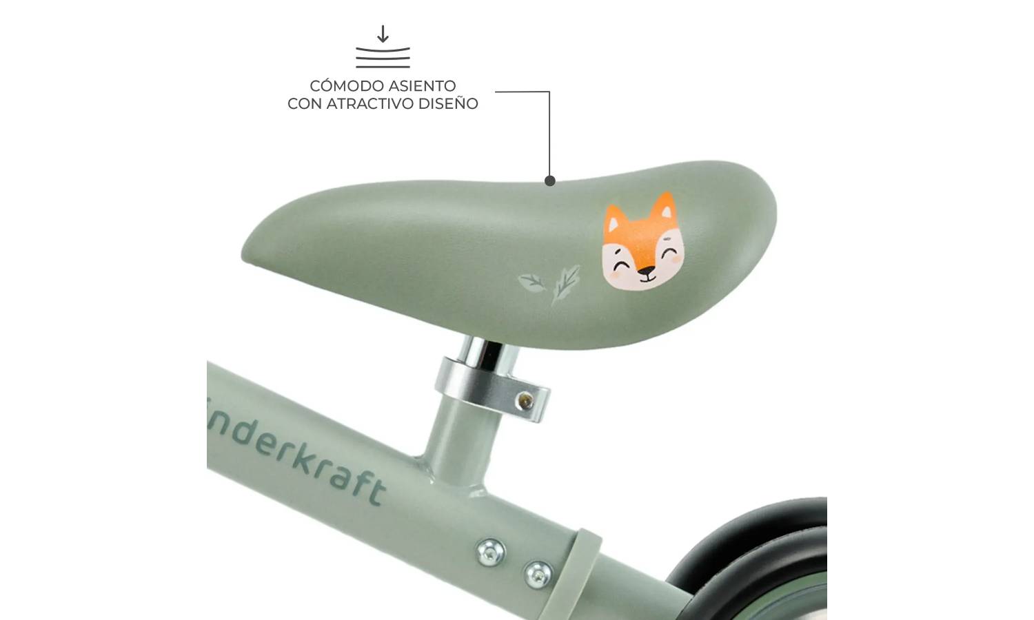 Каталка-беговел Kinderkraft Cutie Flash зеленый 2 Каталка-беговел Kinderkraft Cutie Flash зеленый 2