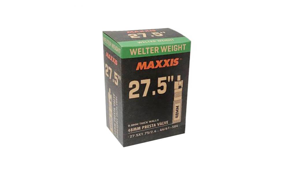 Фотографія Камера Maxxis WELTER WEIGHT 27.5X1.75/2.4 Ніпель - Presta 48mm